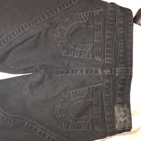 True Religion Low Rise Black Jeans - Picture 6 of 7